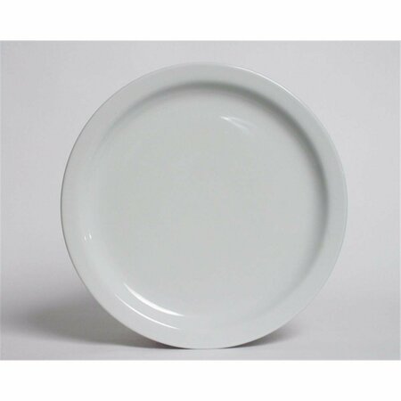 TUXTON CHINA Colorado 6.5 in. Plate - Porcelain White - 3 Dozen CLA-064